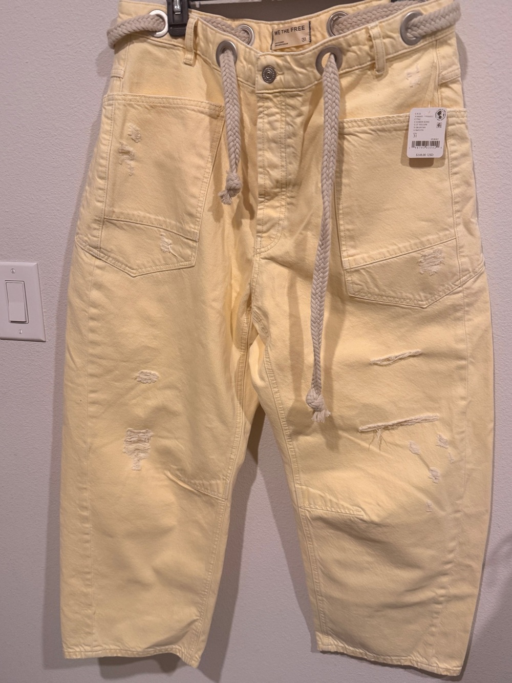 Free People We The Free Moxie Low-Slung Barrel Jeans - Picture 4 of 6